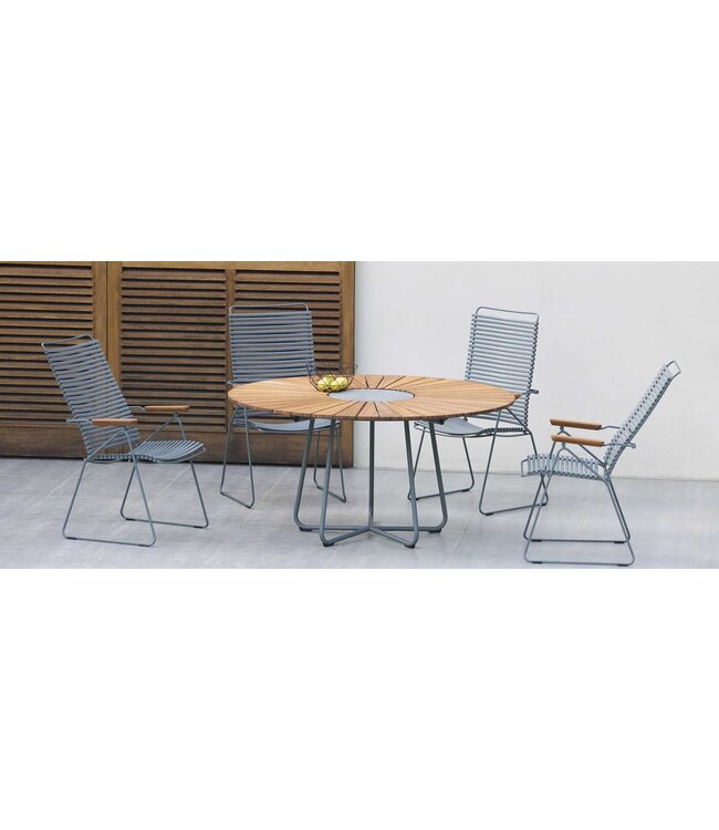 Houe CIRCLE  Tuintafel Bamboe hout