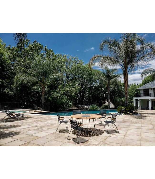 Houe CIRCLE  Tuintafel Bamboe hout