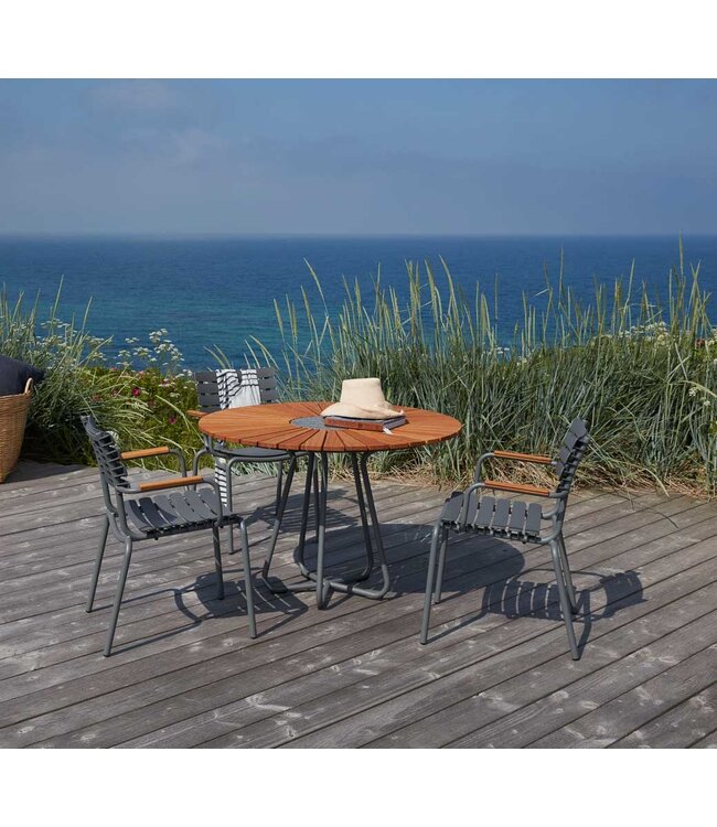 Houe CIRCLE  Tuintafel Bamboe hout