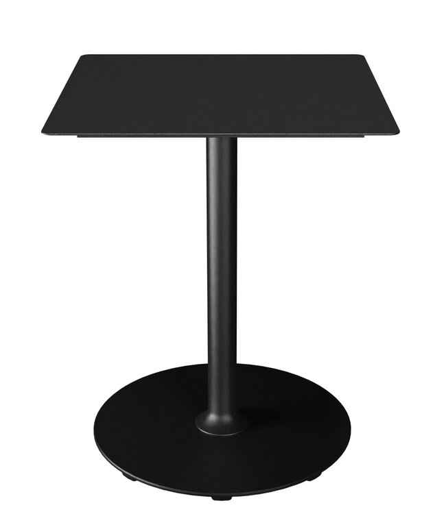 Houe Vierkant Pico Tuintafel Ronde Voet Uiterkoop