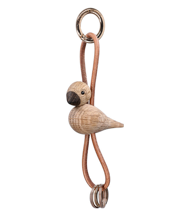 Kay Bojesen Wooden Keychain Bird Natural