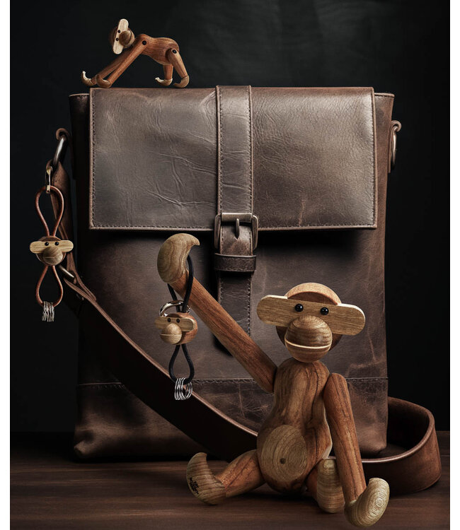Kay Bojesen Wooden Keychain Monkey Natural