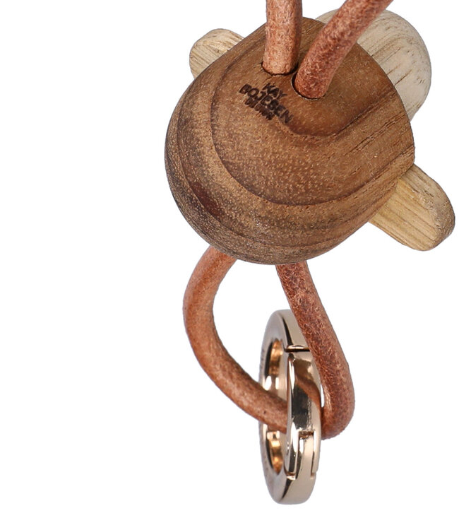 Kay Bojesen Wooden Keychain Monkey Natural