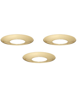 Stoff Nagel Candle Holder Cuff Brass