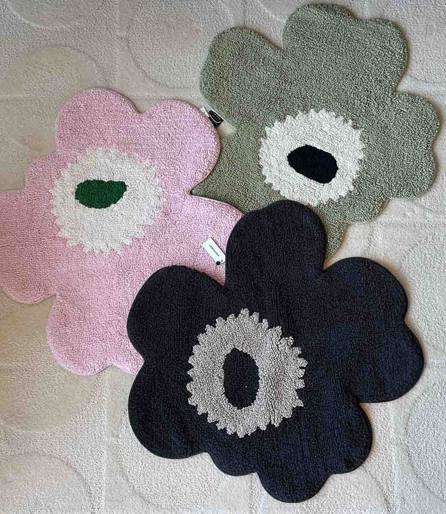 Marimekko Unikko Terry Bathmat | Green