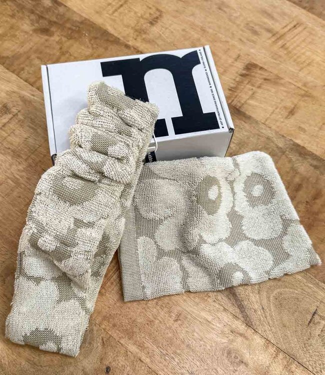 Marimekko Mini Unikko Bath Mitt And beauty Collar