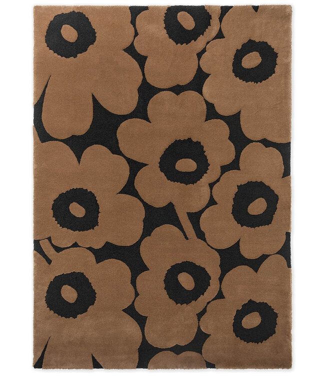 Marimekko Wool Rug Unikko Beige