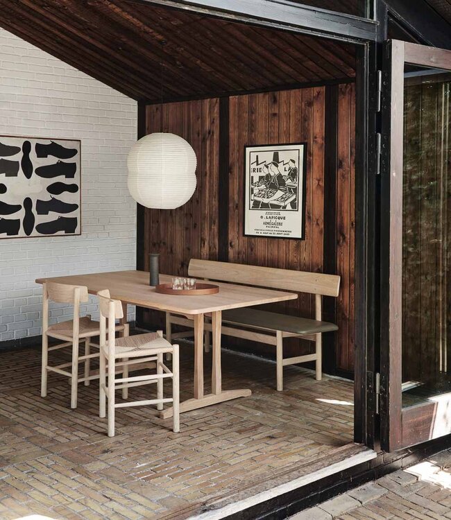 Fredericia J39 People's Chair with papercord seat