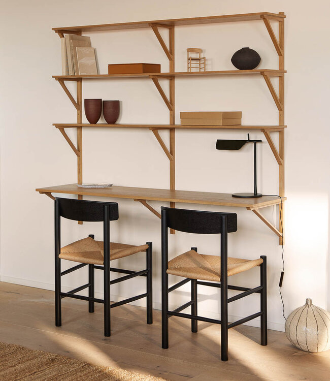 Fredericia J39 People's Chair with papercord seat