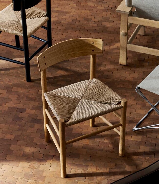 Fredericia J39 People's Chair with papercord seat