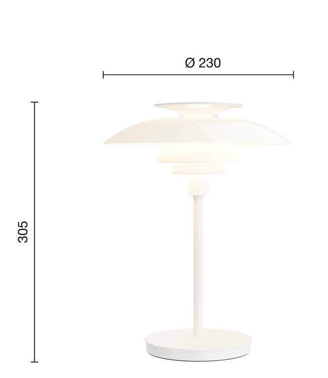 Louis Poulsen PH 80 Portable lamp