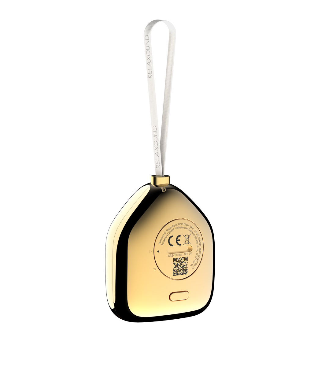 Delicate Christmas sounds with the Jingle Bells Gold Glow