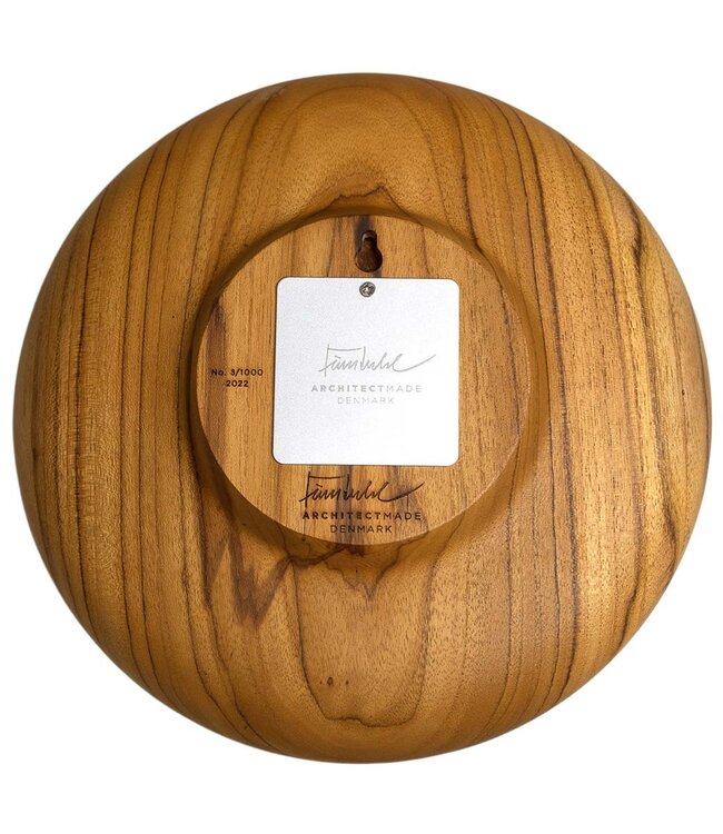 Architectmade Finn Juhl Klok in teak of essen in 2 maten
