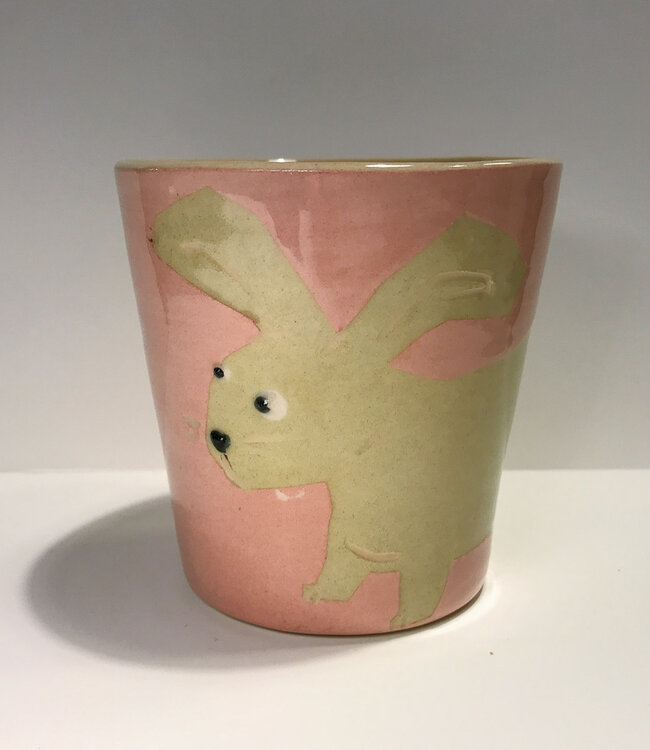 Camilla Engdahl Beker Konijn Roze
