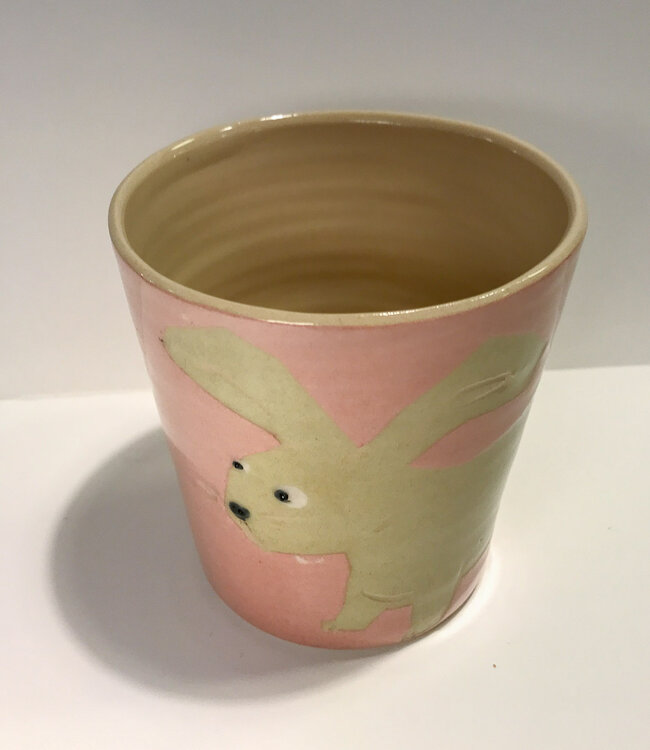 Camilla Engdahl Beker Konijn Roze