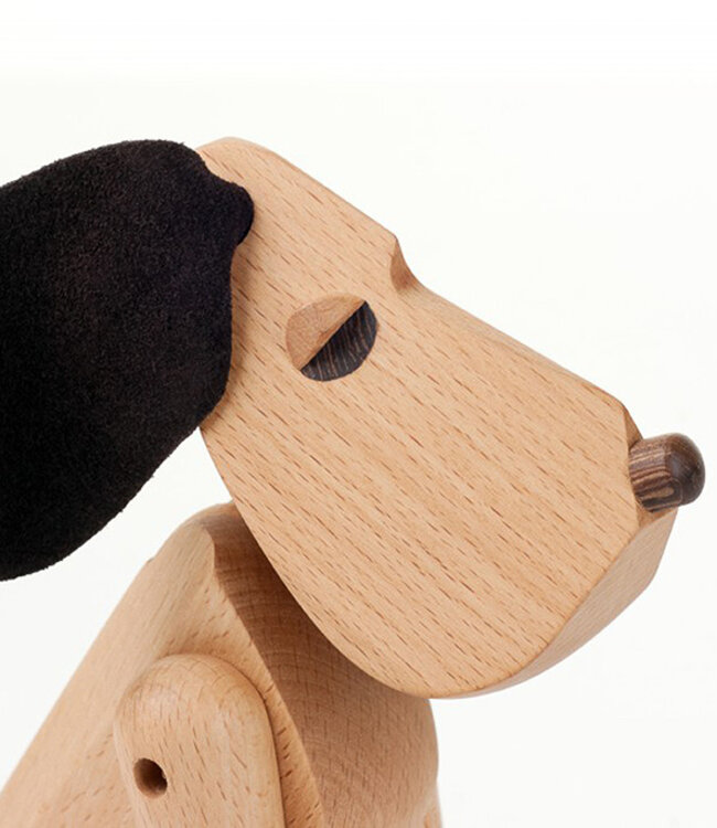 Architectmade Houten hond Oscar