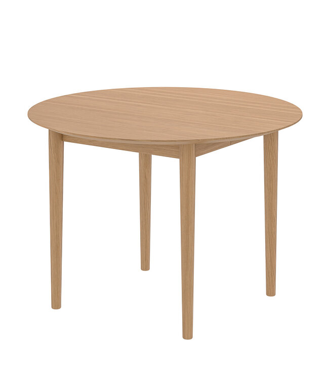 Bernh. Pedersen & Søn Ronde uitschuifbare eettafel BPS119
