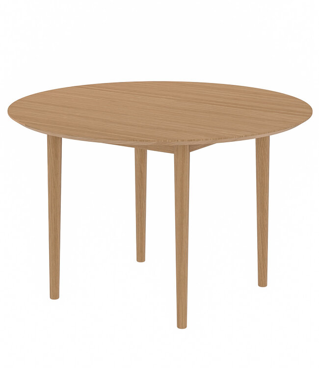 Bernh. Pedersen & Søn Ronde uitschuifbare eettafel BPS119