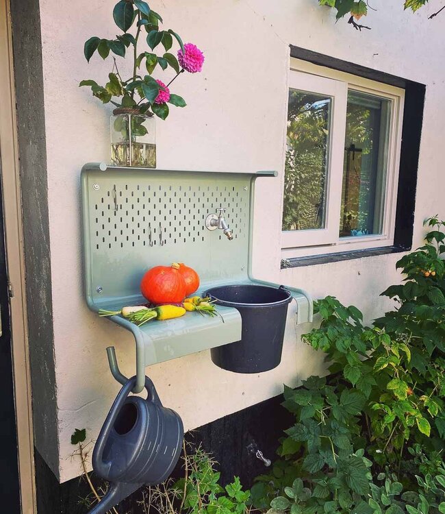 Weltevree Waterworks aanrecht met buitenkraan