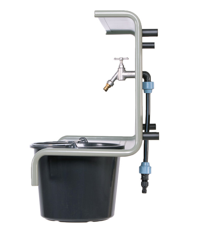 Weltevree Waterworks aanrecht met buitenkraan