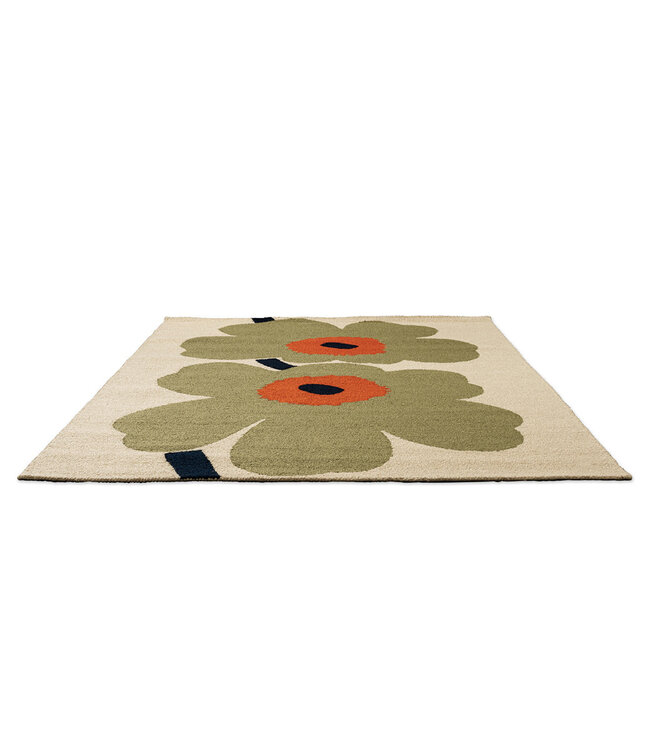 Marimekko Tuinkleed Unikko 60th Anniversary Dusty Green