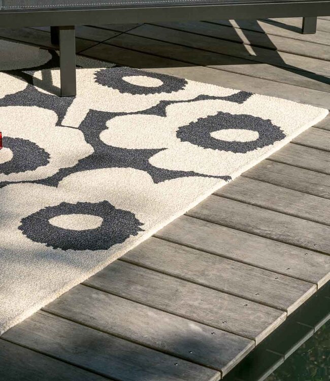 Marimekko Tuinkleed Unikko 60th Anniversary Charcoal