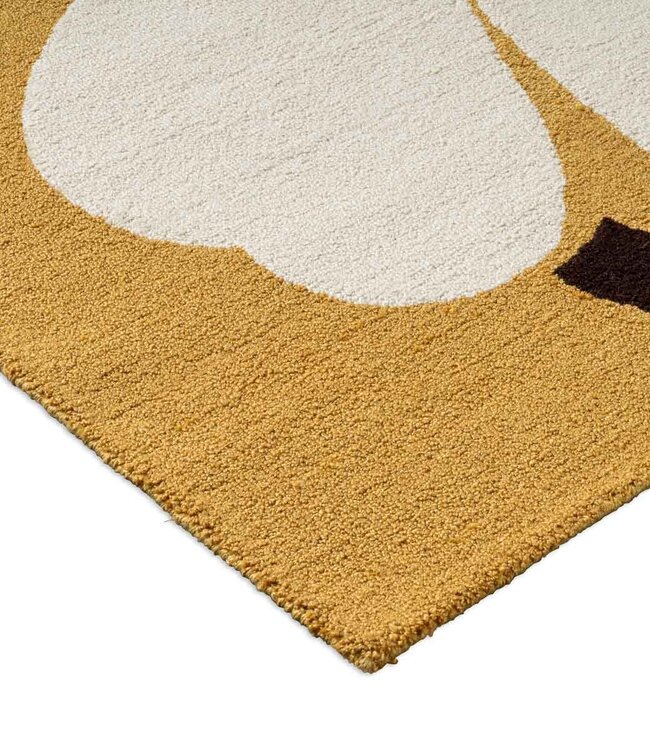 Marimekko Tuinkleed Unikko Honey - Warm geel