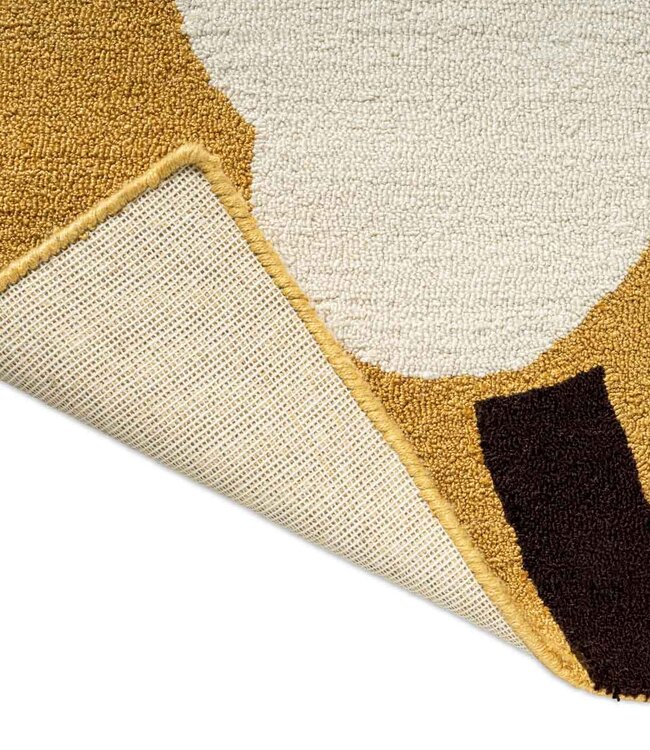 Marimekko Tuinkleed Unikko Honey - Warm geel