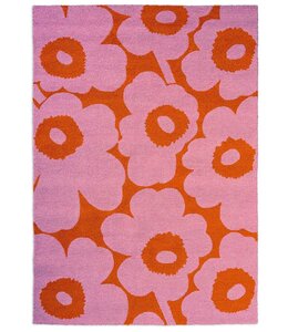 Marimekko Outdoor Rug Unikko Pink-Orange