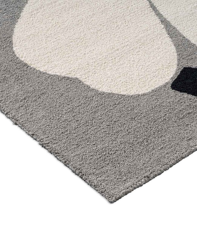 Marimekko Tuinkleed Unikko Grey | Grijstinten