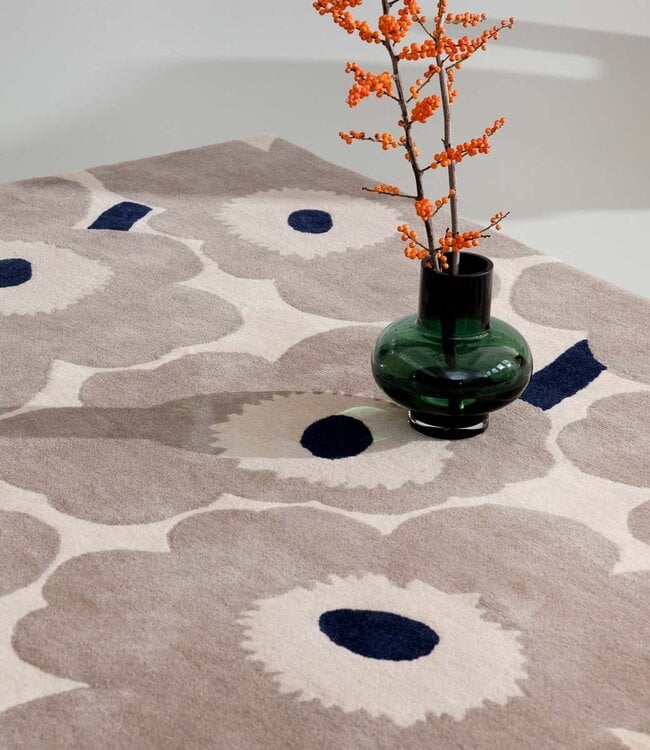 Marimekko Wollen Kleed Unikko Greige