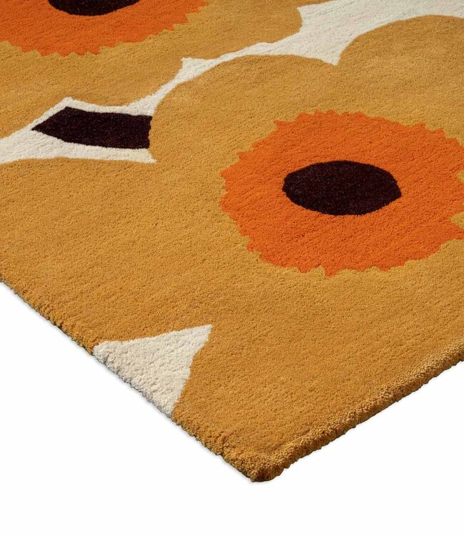 Marimekko Wollen Kleed Unikko Honey