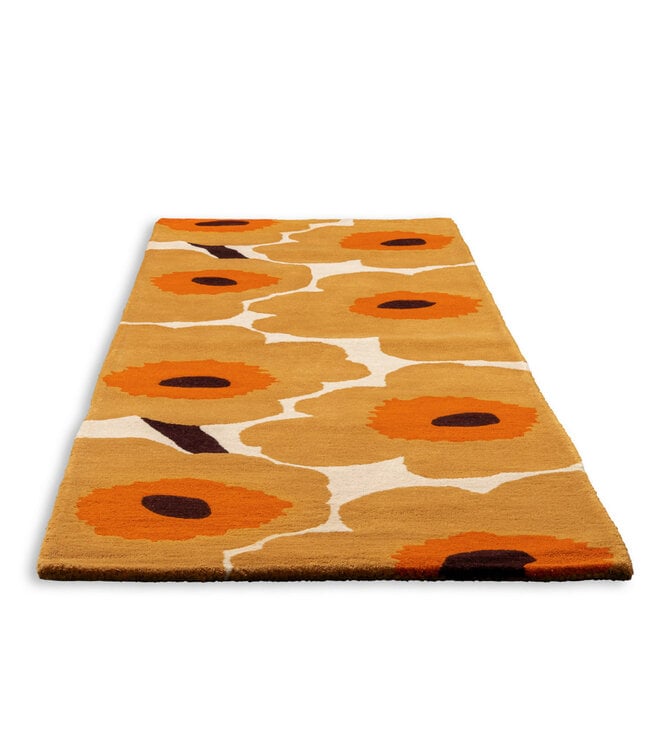 Marimekko Wollen Kleed Unikko Honey