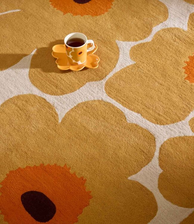 Marimekko Wollen Kleed Unikko Honey