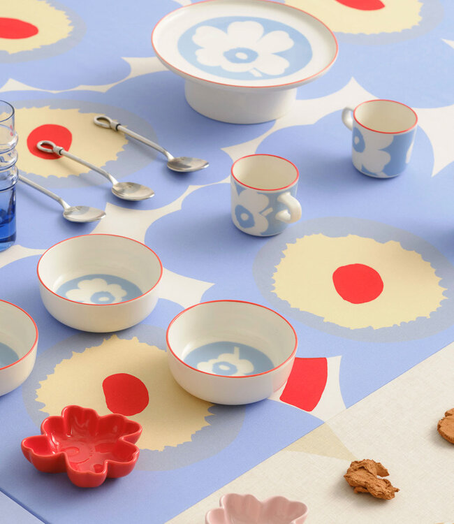 Marimekko Juhla Unikko Serveerbord op voet