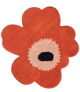 Marimekko Unikko Bathmat Red-Powder