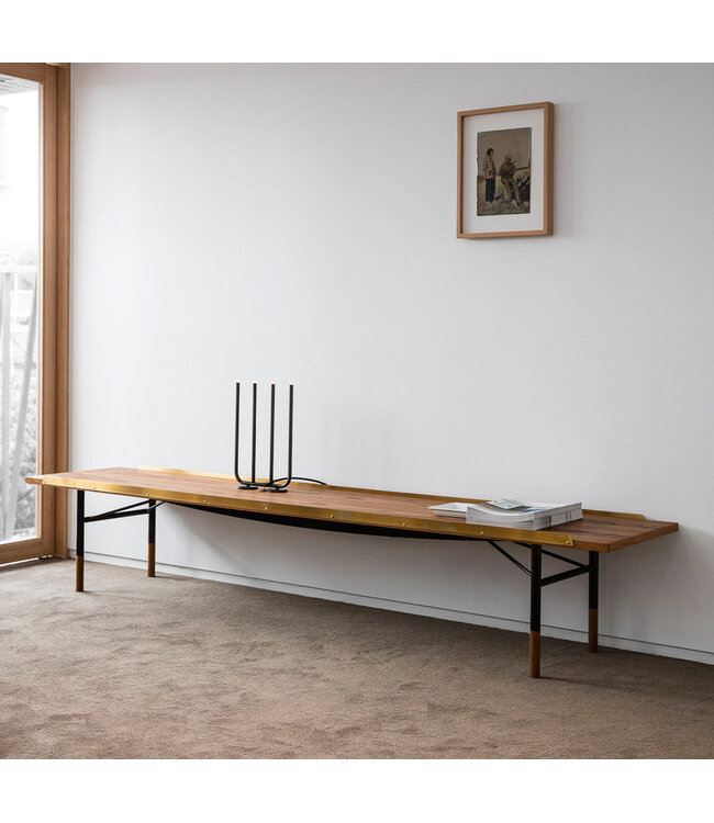 House of Finn Juhl Tafelbank met of zonder messing randen