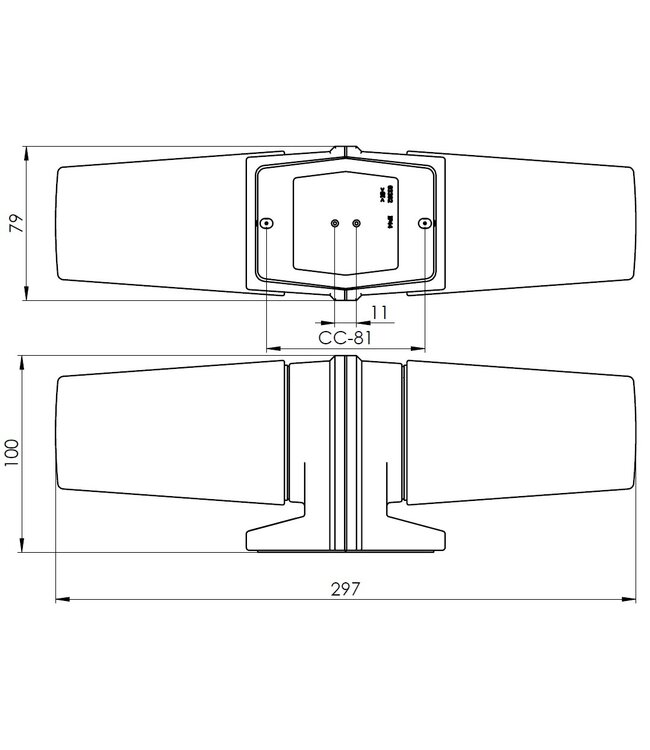 Wandlamp Bernadotte