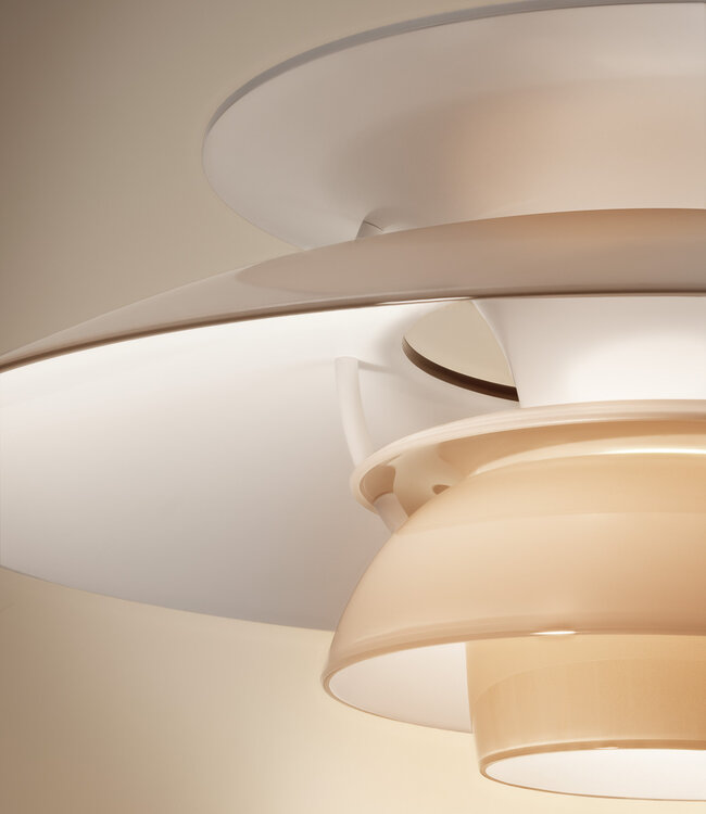 Louis Poulsen PH5 Opal Hanglamp Ø320 met diffuus licht