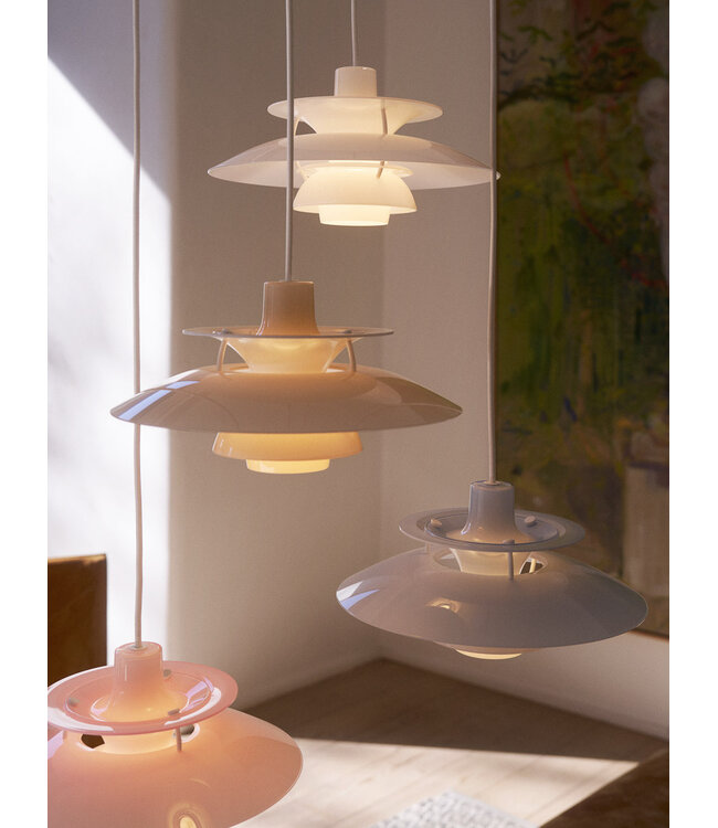 Louis Poulsen PH5 Opal Hanglamp Ø320 met diffuus licht