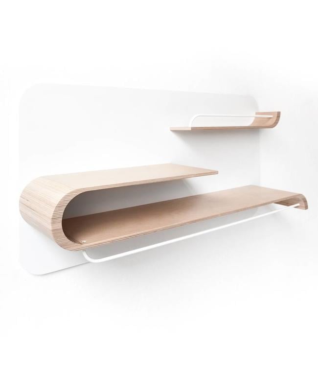 L Shelf Wandplank element