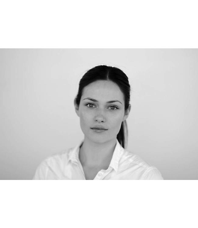 Audo Copenhagen Turning Table | Oak and Black Chrome