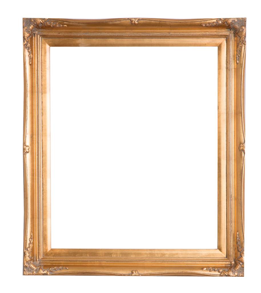 Verona goldener Holzrahmen