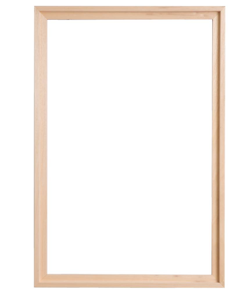 Montopoli - Flacher Schattenfugenrahmen aus Holz