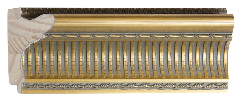 Sicilia – eleganter goldener Holzrahmen