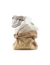 Paper Bag Modern Print Naturel/Gold