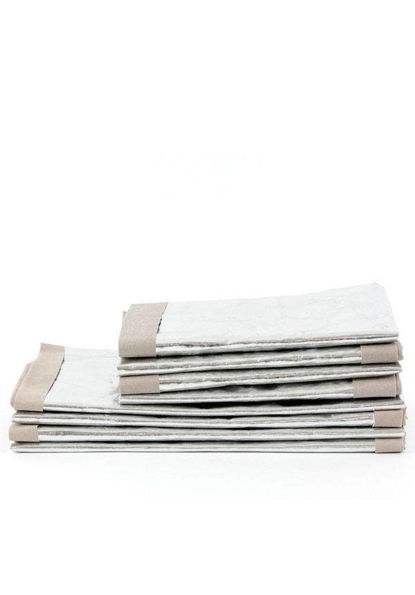 Paper Bag Silver/Grey