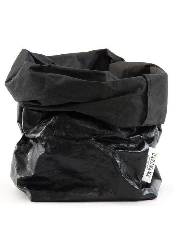 Paper Bag Black/Black