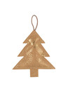 Deco Tree Print Small Avana/Gold