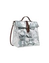 Lunch Bag + Handle Metallic